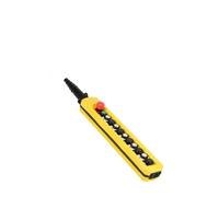 YZWRWRMKTB XAC-11913 Grue à 2 vitesses for camion, poste de commande suspendu à 11 boutons-poussoirs, arrêt d'urgence