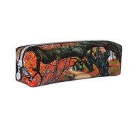 YZWXYYCWM Tree in The Fall - Trousse à crayons en cuir durable, élégante et compacte pour hommes, femmes et unisexe - pour le bureau, les voyages et les fournitures de bureau, blanc, Taille unique,