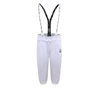 YZWZZXC Pantalon D'escrime 350N, Protections Escrime, Design à Bretelles, Confortable, Unisexe, Protection pour Fleuret, Épée et Sabre(48)