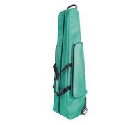 YZWZZXC Sac D'escrime à roulettes, Sac de Rangement D'escrime, avec Anneau de Traction, Grande Capacité, Revêtement Arrière en PP, pour Divers Sports(Green)