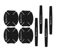 YZXCVRA 8 PCS Films de Protection pour Poignée de Voiture, pour DS 7 2023 2024 2025, Accessoire Anti Rayures, Autocollants Voiture Extérieur