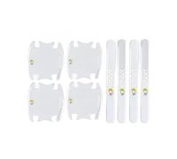 YZXCVRA 8 PCS Films de Protection pour Poignée de Voiture, pour Smart ForFour Brabus 2005 2006, Accessoire Anti Rayures, Autocollants Voiture Extérieur,A