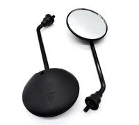 YZXOOP 1 Paire Rétroviseur Latéral Réglable Moto pour 125 L XR125 XR 125 XR 150 XR150 2010 2011 2012 2013 2014 2015 2016 2017 2018 Embout Guidon Rétroviseurs(Noir)