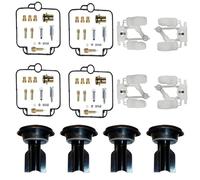 YZXOOP Carburateur Révision Kit Kit De Réparation De Carburateur pour Suzuki GSX-R 750 J/K/L 1988-1990, GSX-R 750M, GSX-R 750W / WS Et GSX-R 750 (1991-1995). Carb Reparation Kit(Ensemble 4)