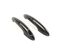 YZXOOP Garniture 2 Enjoliveurs De Poignées Porte Pour MINI Pour Cooper S JCW R50 Protection Avant Arrière Couvercle De Poignée De Porte De Voiture