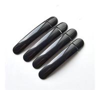 YZXOOP Garniture Cache-poignées De Porte Extérieures Pour VW Pour Polo 2010-2017 Enjoliveurs Décoratifs Coque Protection Couvercle De Poignée De Porte De Voiture