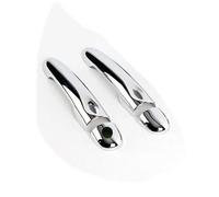 YZXOOP Garniture Garniture De Poignée Porte Pour Megane 3 MK3 III 2008-2015 Décoration Protection Argent Couvercle De Poignée De Porte De Voiture