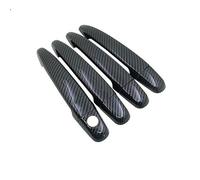 YZXOOP Garniture Garniture De Poignée Porte Pour Subaru Pour Legacy BM BR 2010-2014 Autocollants Style Protection Couvercle De Poignée De Porte De Voiture