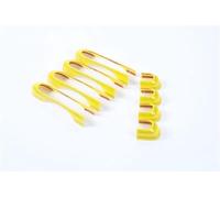 YZXOOP Garniture Garnitures De Poignées Porte Pour Jeep Pour Renegade 2015+ Avant, Arrière, Extérieur, Côtés Autocollants Couvercle De Poignée De Porte De Voiture