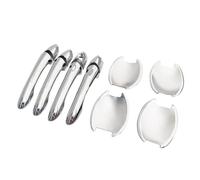 YZXOOP Garniture Protection De Poignée Porte Extérieure Pour Hyundai Pour Sonata I45 I 45 (2011-2015) Noir Brillant Garniture Coque Couvercle De Poignée De Porte De Voiture