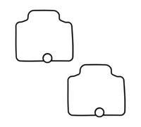 YZXOOP Kit De Réparation De Carburateur pour Ho&NDA Trial TLM200 TLM220 TLM 200 220 1983-1994. Pièces De Rechange pour Carburateur Carb Pièces Remplacement(Ensemble 2)