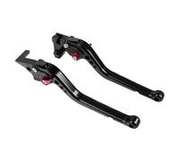YZXOOP Levier d'embrayage De Frein De Moto pour Yamaha MT125 MT-125 2014-2021 Leviers d'embrayage De Frein Réglables Courts/Longs Poignées Levier Alliage Partie(Noir,Long)