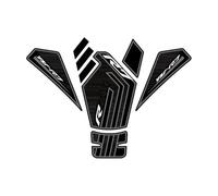 YZXOOP Protecteur de réservoir Carburant Autocollant De Protection De Réservoir De Carburant Latéral De Moto pour Yamaha YZF-R7 YZF R7 YZFR7 Autocollants réservoir(Noir A)