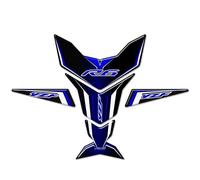 YZXOOP Protecteur de réservoir Carburant Autocollant De Protection De Réservoir De Carburant pour Moto pour Yamaha YZF-R6 YZFR6 YZF R6 2015-2020 Autocollants réservoir(Bleu)