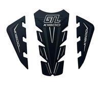 YZXOOP Protecteur de réservoir Carburant Autocollant De Protection pour Réservoir De Carburant Latéral De Moto pour BMW K1600GTL K 1600 GTL Grand America K1600 Autocollants réservoir(Noir)