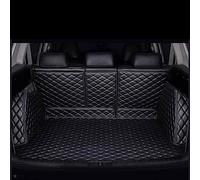 YZYLYW EntièRement Entouré Tapis Coffre Voiture pour Kia Sorento 2020 2021 2022 2023 2024, Cuir Bac de Cargaison Doublure Moquettes Antidérapant IntéRieurs Accessoires,A/Black