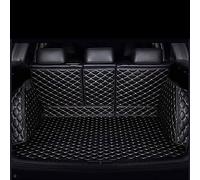 YZYLYW EntièRement Entouré Tapis Coffre Voiture pour Nissan Qashqai 2008-2015, Cuir Bac de Cargaison Doublure Moquettes Antidérapant IntéRieurs Accessoires,C/Black-Beige