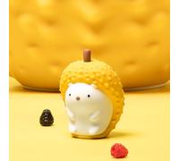 YZYOE LED rechargeable mignon hérisson Durian lumière, nouvelle lumières chaude et arc-en-ciel gradient lampe de bord de lit en silicone, Lumière cadeau d'éclairage réglable pour Patting.