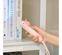YZYOE Licorne rechargeable LED lampe de poche, mignonne lampe de poche en silicone en forme d'animal, Confortable Touch Presse pour régler la luminosité éclairage extérieur Lumière créative.