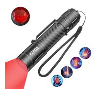 YZYOE Thérapie de lumière infrarouge pour la douleur articulaire et musculaire lampe à poche rechargeable, Dispositif de baguette thérapie lumière rouge, lumières rouges-4 longueurs d'onde.