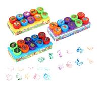 YZZT Lot de 30 tampons encreurs d'animaux assortis pour enfants - Tampons auto-encreurs - Petits cadeaux