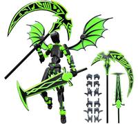 YZZT T13 Figurine articulée Set (Assemblage terminé) 3D Imprimé Multi-articulées Figurines d'action Titan 13 décorations de Bureau pour Les Amateurs de Jeux