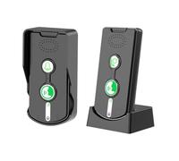 Yzzthumss Interphone Sans Étanche avec Communication à 2 Voies, Internonceur à Longue Portée pour les Systèmes Extérieurs Intérieurs pour le Bureau à Domicile