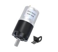 Yzzthumss Moteur à Courant Continu à Balais Micro à Couple Élevé 120RPM 36GP-3530 Moteur à Vis Sans Fin Planétaire DC 12V/24V Vitesse Réglable 12V