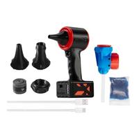 Yzzthumss Ventilateur Turbo Portable 28000pa 130000RPM Ventilateur Violent Souffleur D'Air Aspirateur Moteur Sans Haute Vitesse + Kit de