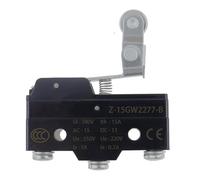 Z-15GW2277-B Z-15G Microswitch limit Travel switch Small Horizontal rotary roller lever arm hinge screw terminal