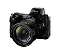 Nikon Appareil hybride Z 6 – Objectif Nikkor 24-70 mm f/4 + Bague d'adaptation F Noir