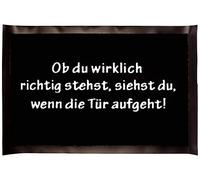 Z,aus Polypropylen und Rutschfester Gummi-Unterse - Ob du wirklich richtig stehst FuÃþmatte [Accessory] Z,aus Polypropylen und Rutschfester Gummi-Unterse
