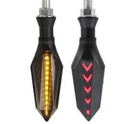 Z Compatible avec Yamaha pour XJ550 pour XJ600 pour XJ650 pour XJ600S pour XJ900S DIVERSION pour XJ900R SECA accessoires de feux clignotants de moto(Red,2piece)