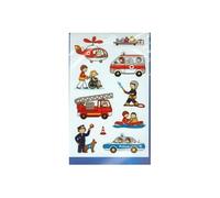 Z design 54137: naklejki papierowe strazak policjant avery