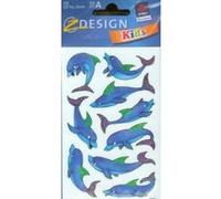 Z design kids 53444: naklejki na blyszczacym papierze delfiny avery zweckform G