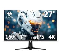 Z-Edge Écran PC 27'' IPS 160Hz, 4K UHD (3840x2160), 1ms, FreeSync, Moniteur Gaming Bureau, Inclinaison Réglable, Couleurs Ultra Réalistes &Cadre Ultra Slim, 2×HDMI2.0 & 2×DP1.4, VESA,HDMI Câble Inclus