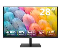 Z-Edge Écran PC 28'' 144Hz, 4K UHD (3840x2160), IPS Panel, 4ms, Moniteur Gaming 16:9, Adaptive Sync, Lunette Ultra-Fine, Inclinaison Réglable, 2×HDMI2.1 & 2×DP1.4, VESA 100 * 100mm (DP Câble Inclus)