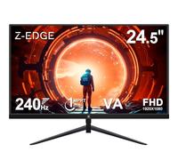 Z-Edge Ecran Pc Gamer 25 Pouces 240 Hz, 1ms, FreeSync, Moniteur Gaming FHD 1080P Avec HDMI Câble, 350cd/m², HDMI2.0*2 & DP1.4, Montable VESA 75*75mm, sRGB 99%, 178° Angle Vue, Inclinaison Réglable