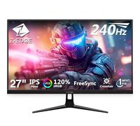 Z-Edge Ecran Pc Gamer 27'' 240 Hz, IPS Panneau, 1ms, FreeSync, FHD, Moniteur Gaming LED 16:9, Inclinaison Réglable, 2× HDMI2.0 & 2× DP1.4, 400cd/m², VESA 100 * 100mm (HDMI Câble Inclus)
