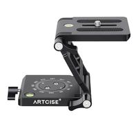 Z Flex Tilt Trépied Tête ARTCISE Flexible Angle Pan Tilt Head Trépied Universel Multiway Appareil Photo Connexion pour Canon Nikon Sony DSLR Appareil Photo Caméscope Slider Rail Charge 3kg