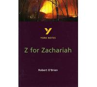 Z for Zachariah – York Notes GCSE – Guide d'étude pour examens 2026-2027 – Pearson Longman