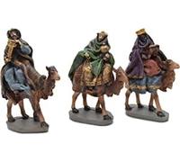 Z&H Les Rois Mages, Bethléem, Statues de Noël, 14 cm, Peint à la Main