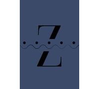 Z: Initial Monogram Personal Letter alphabet Journal, 2025 Pantone color of the year, Future dusk, Personalized Lined Notebook For Kids, Boys and ... Soft Cover Diary, 120 Pages, size 6x9 inch.