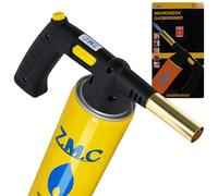 Z.M.C Brûleur à gaz 1,5 kW, jusqu'à 1350 °C, chalumeau Bunsen, brûleur de cuisine réglable