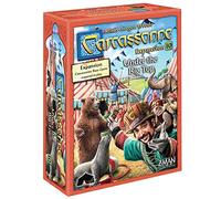 Z-Man Games, Carcassonne Under The Big Top, Board Game Expansion 10, Ages 7 and up, 2-6 Players, 45 Minutes Playing Time