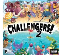Z-Man Games Challengers! Beach Cup Jeu de société à partir de 8 ans 1 à 8 joueurs Temps de jeu de 45 minutes