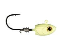 Z-Man MSH116-04PK4 Micro Shad HeadZ 1/16 oz, Glow, lot de 4
