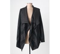 z.o.e (zone of embroidered) gilets femme de couleur noir