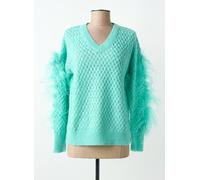 z.o.e (zone of embroidered) pulls et sweat-shirts femme de couleur bleu