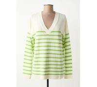 z.o.e (zone of embroidered) pulls et sweat-shirts femme de couleur vert 38